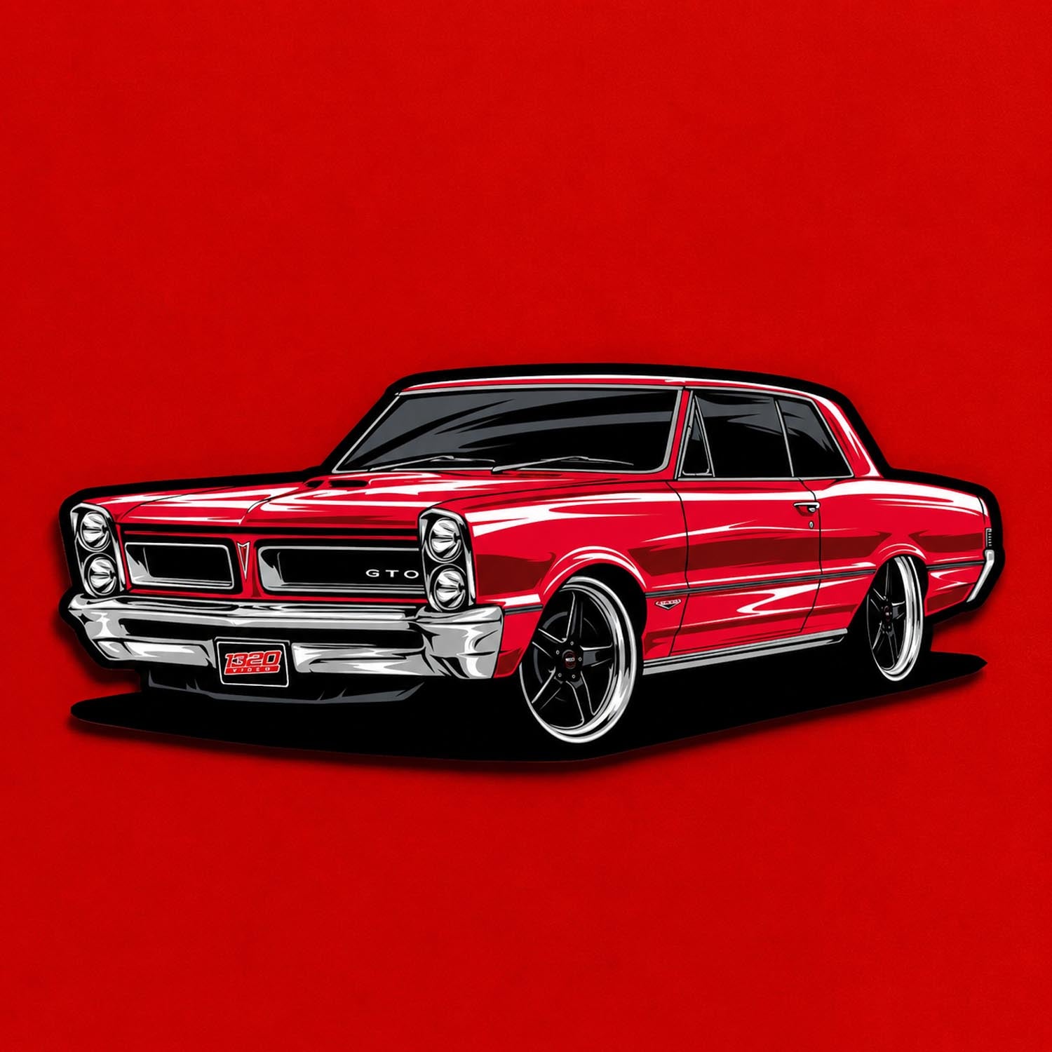 GTC NEW GTO Big wheel Stickers