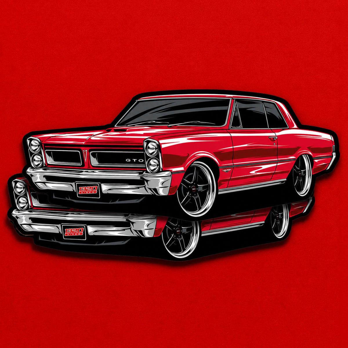 GTC NEW GTO Big wheel Stickers