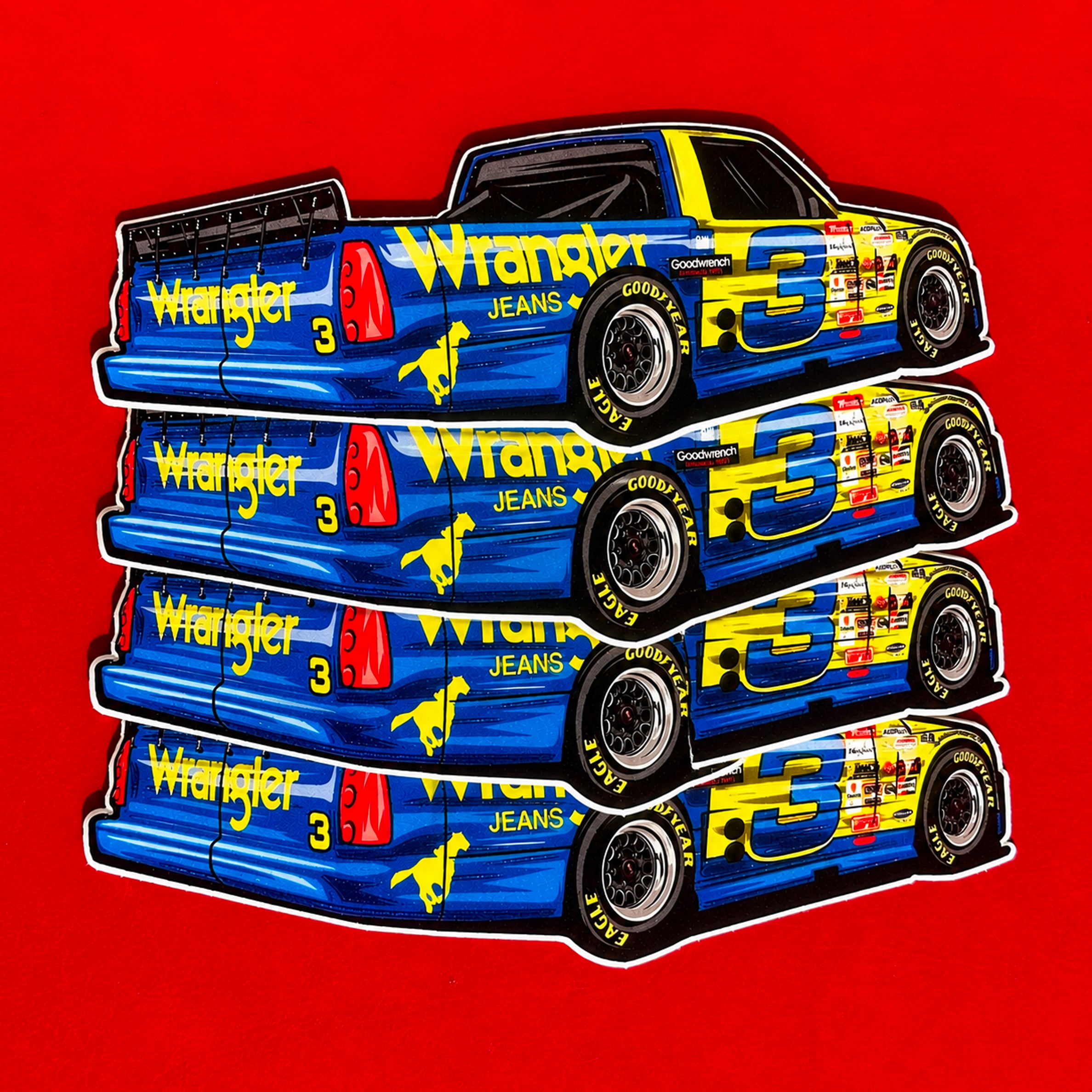 GTC Wrangler Truck Stickers