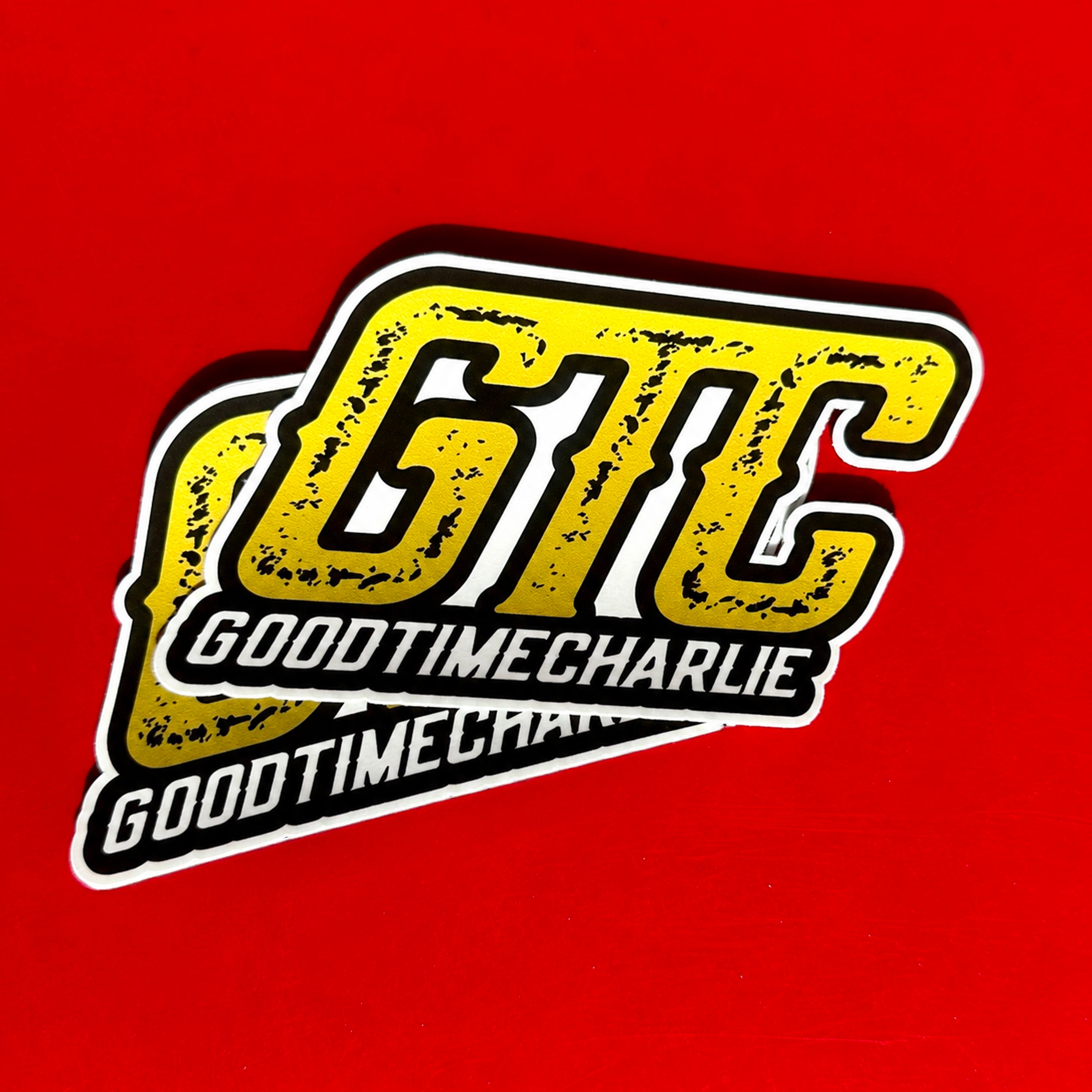 GTC Gold Logo Stickers