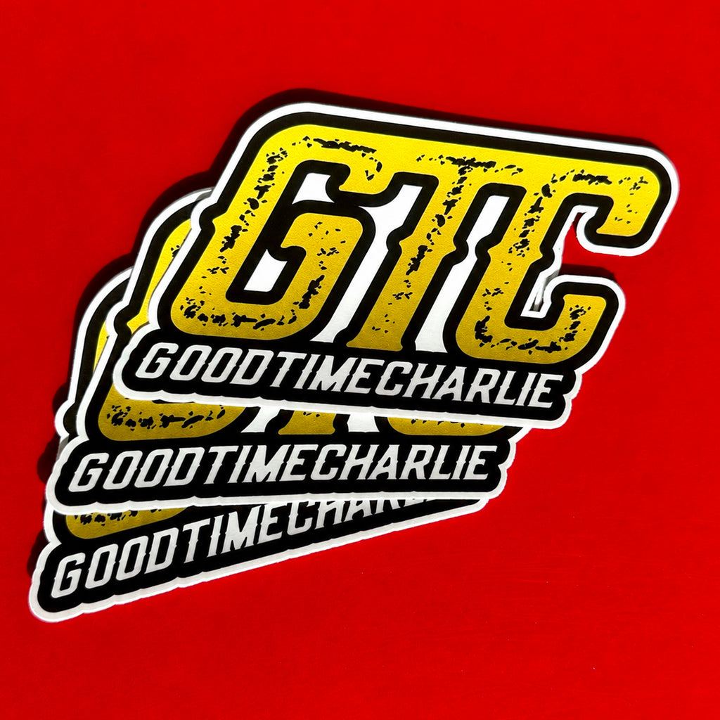 GTC Gold Logo Stickers