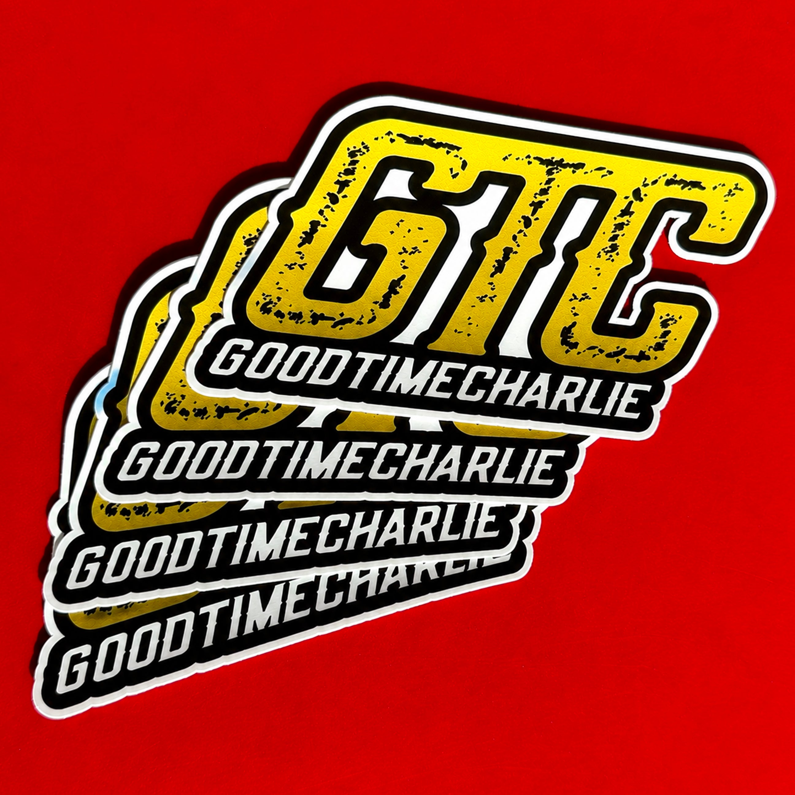 GTC Gold Logo Stickers