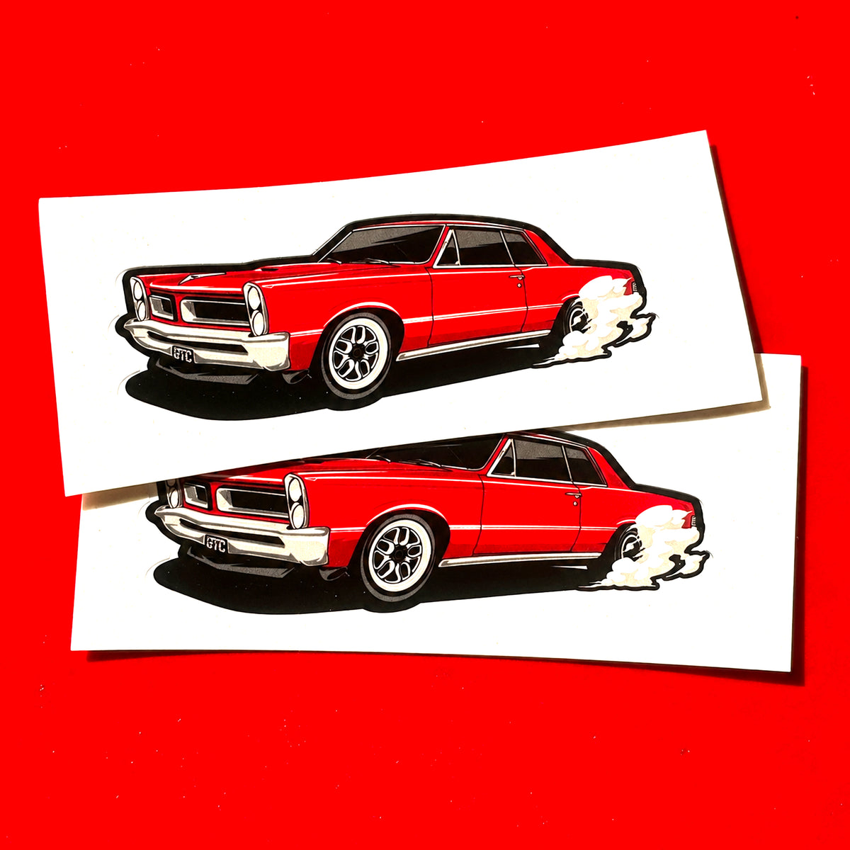 GTC GTO Stickers