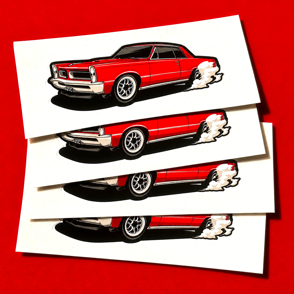 GTC GTO Stickers