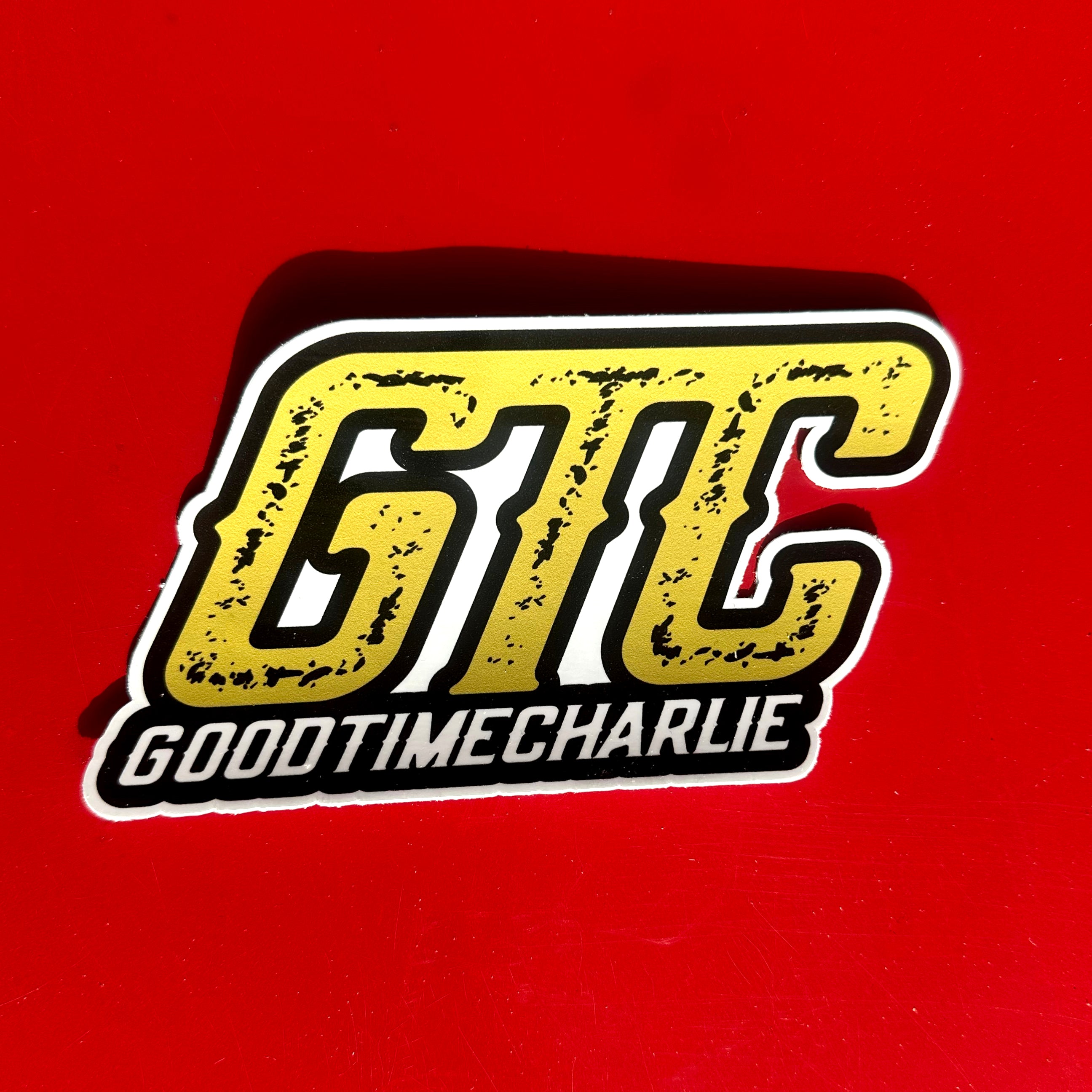 GTC Gold Logo Stickers
